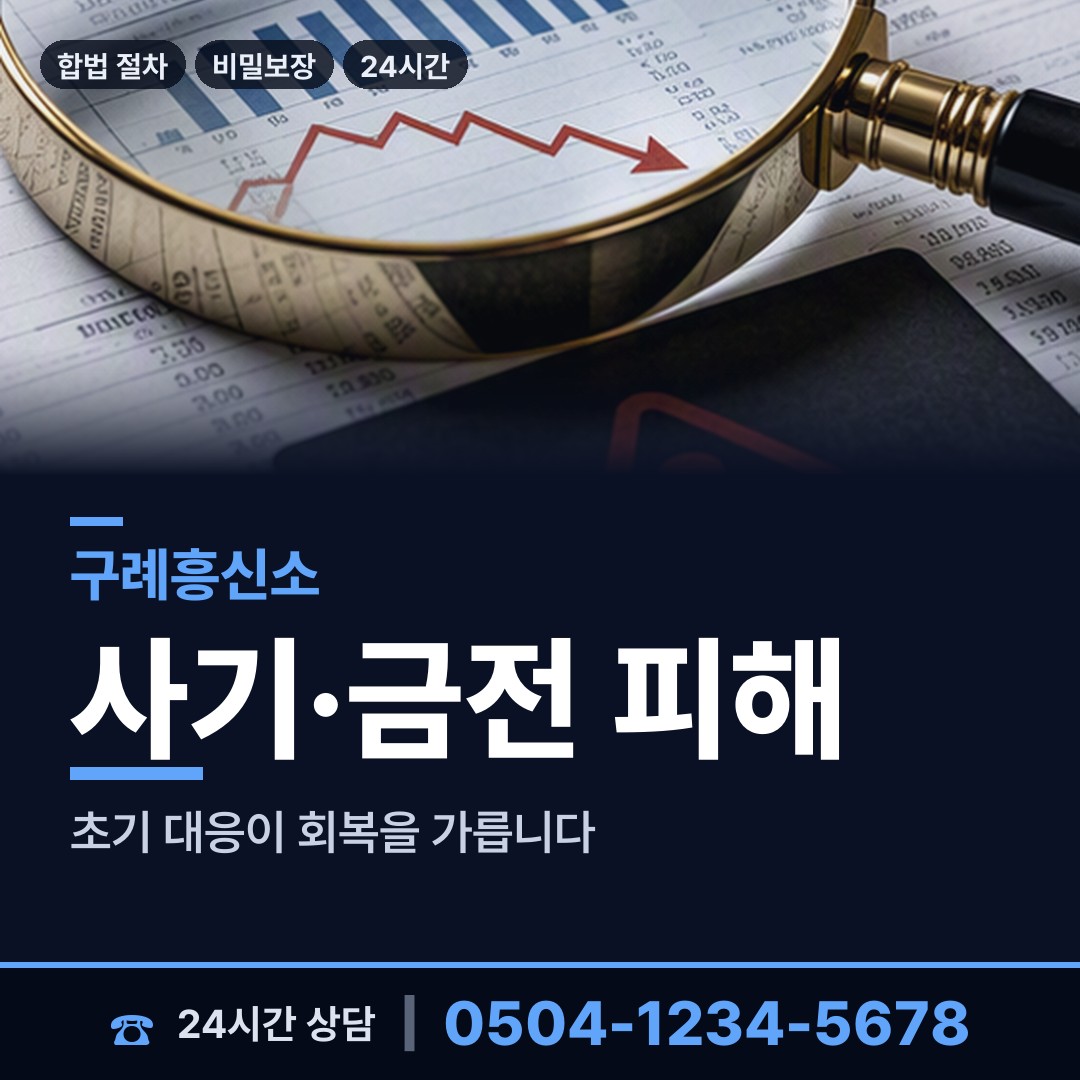 구례 마산면 대여금회수 상담 안내